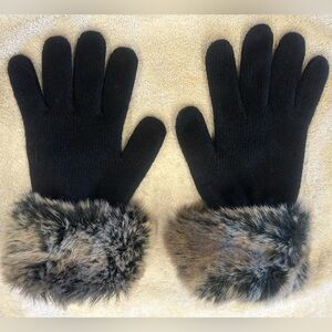 Women’s Preston & York Faux Fur Gloves